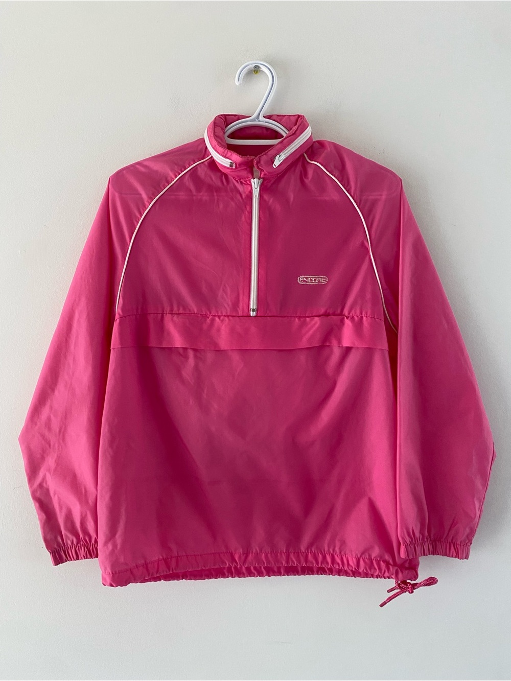 Vintage Encore Jeans Hot Pink Women’s Pullover Raincoat